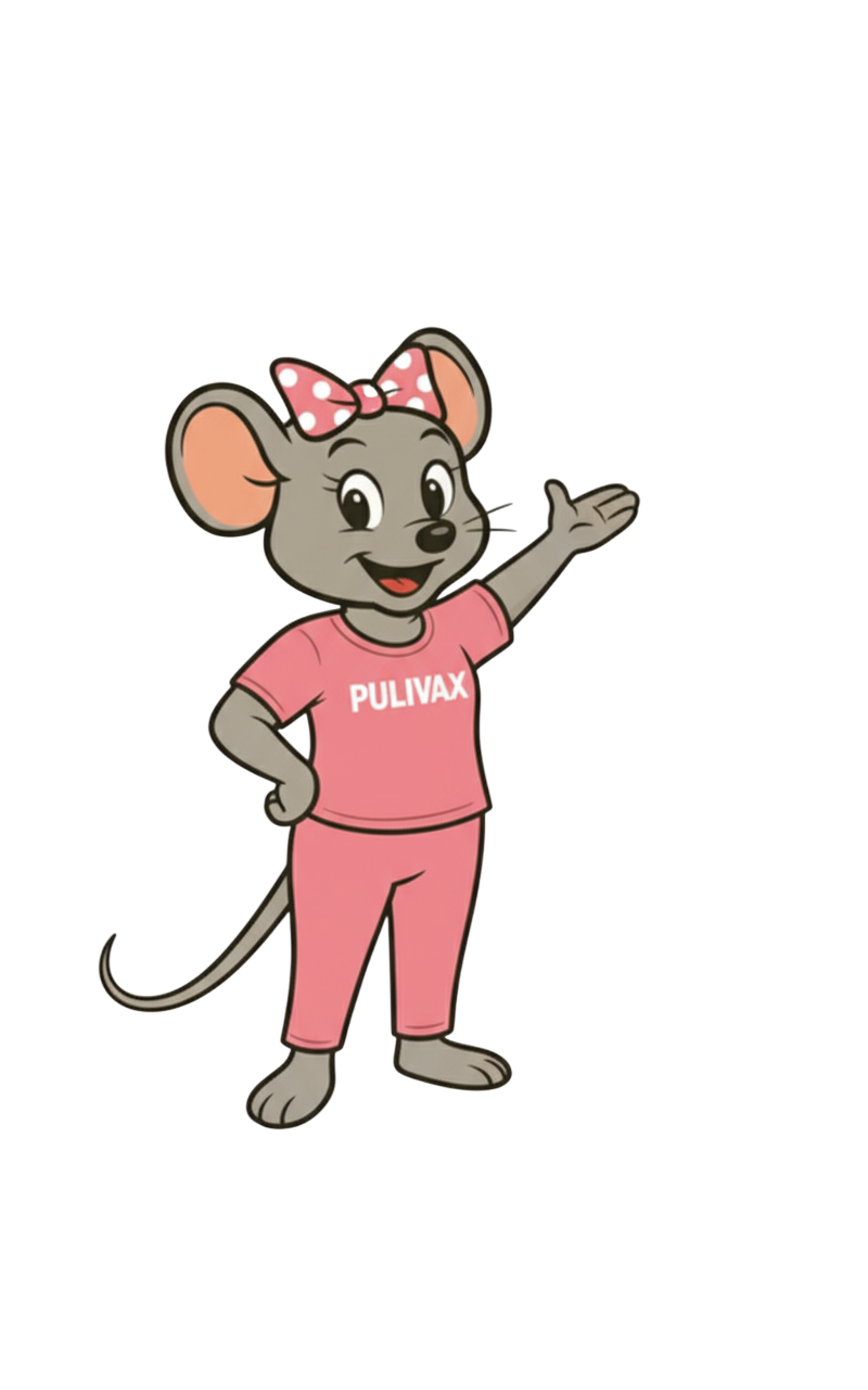 Mascotte Pulivax Topolina